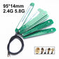 95*14mm 2.4g /5G / 5.8g Dual-frequency PCB Antenna High-Gain 6DBI Patch IPEX WIFI Wireless Router Omni-directional Internal PCB Antenna