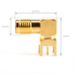 Right Angle 90 Degree ( SMA-KWE ) PCB Mount Connector RF Adapter SMA Female Thru Hole plug Connector